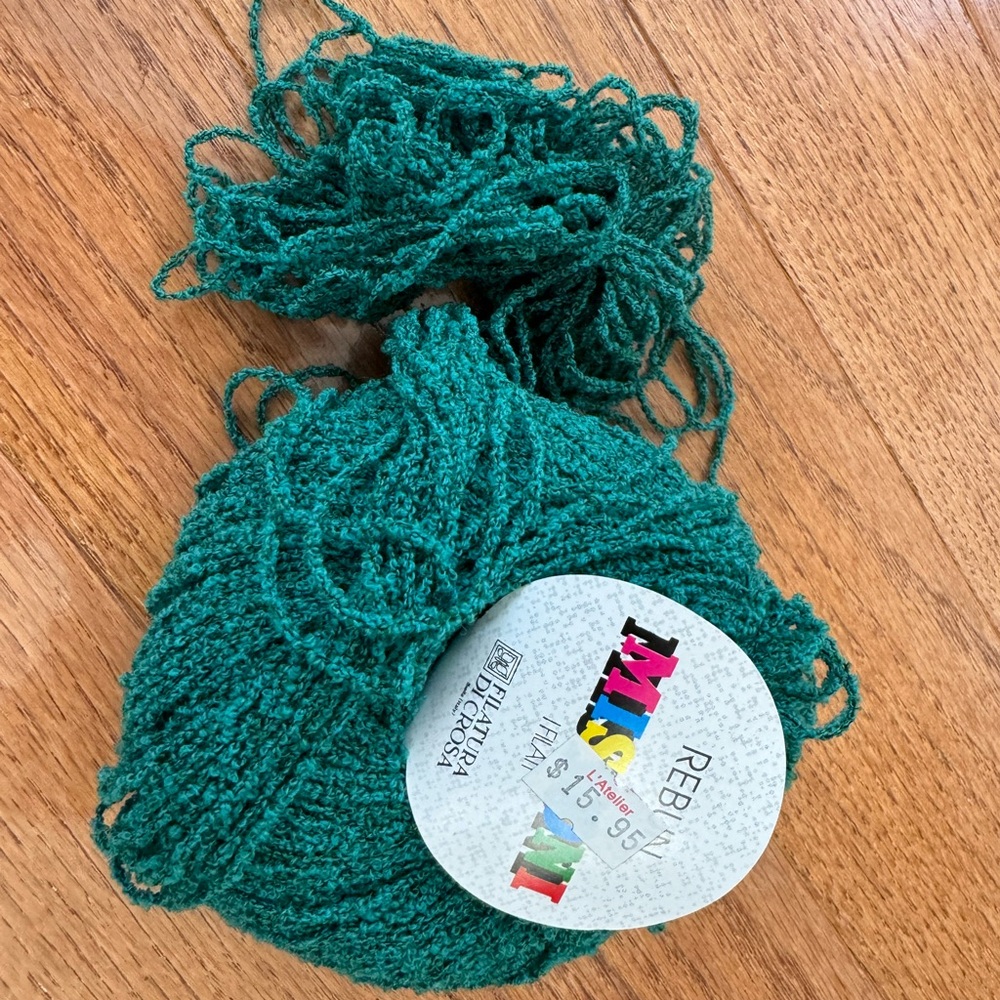 1 skein Missoni Rebun yarn from Filatura Di Crosa color 434